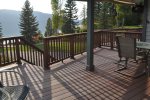 Large Covered Deck with Outdoor Furniture and BBQ